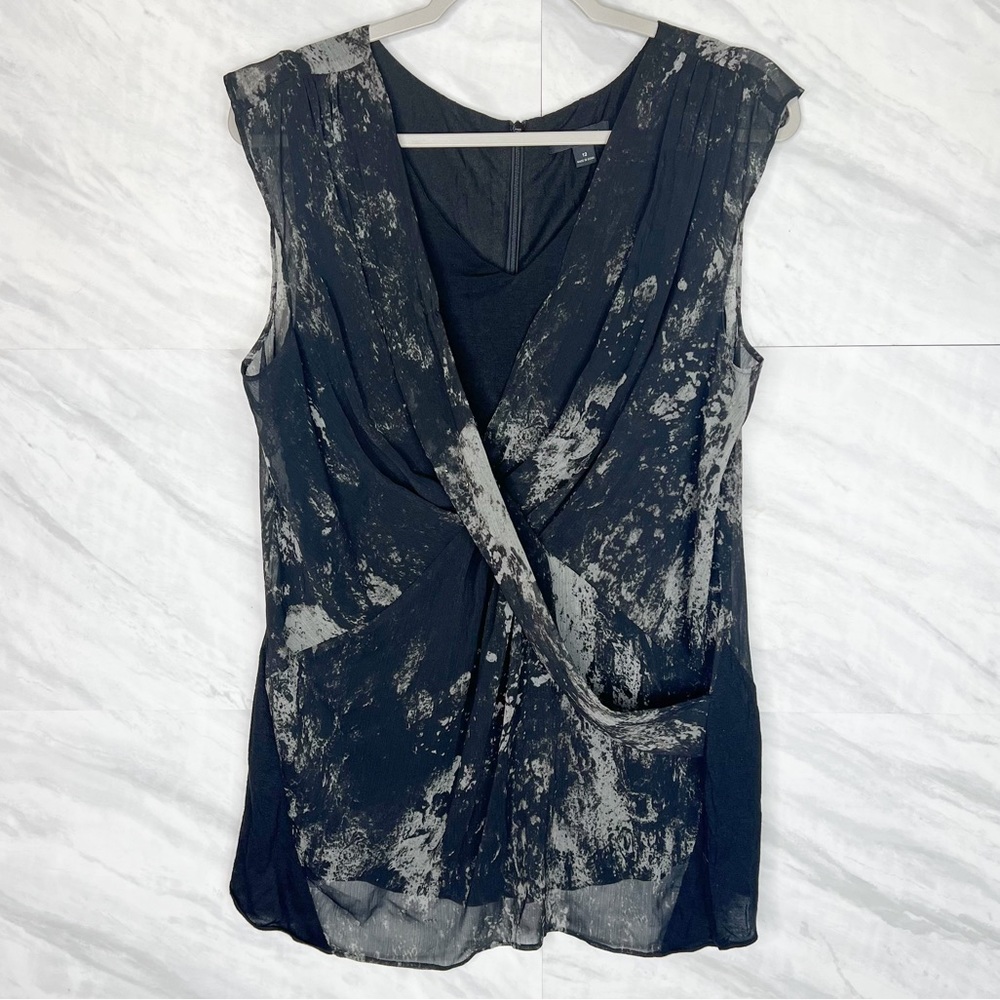 H by Halston Faux Wrap Top 12